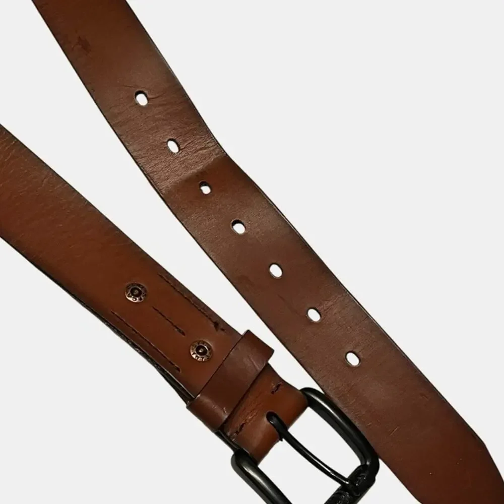 LEVI’S Men’s Brown Leather Belt Size 38-40